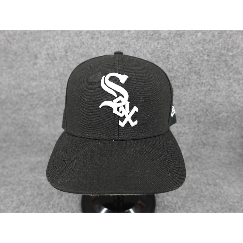 New Era Chicago White Sox Snapback Hat Mens OSFM Black‎ 9FIFTY MLB Cap